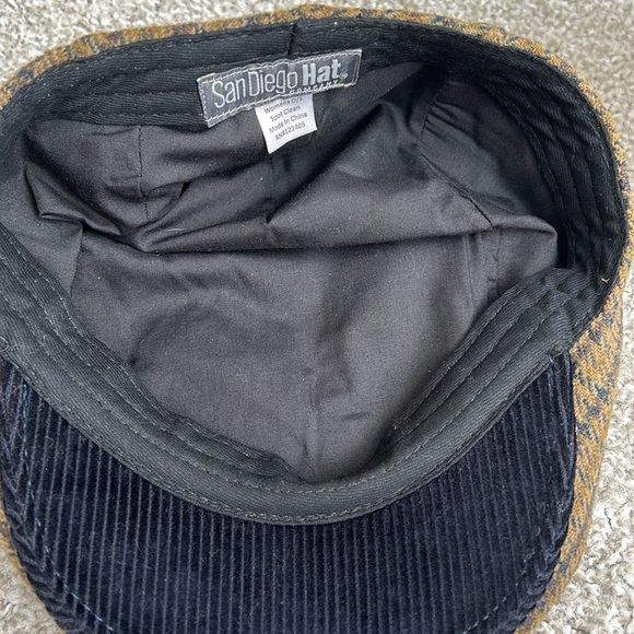 Women’s O/S tweed newsboy hat - Picture 8 of 12